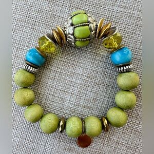 Pretty Perfect Style/ Lime & Lace One of a Kind Bracelet